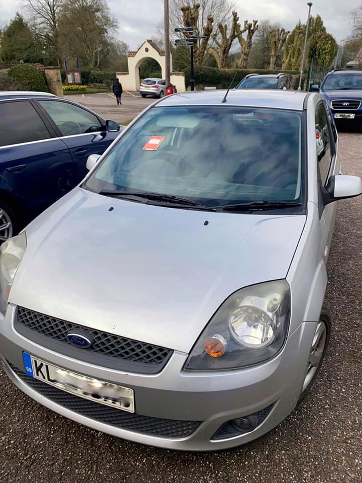 SEZIED: One of two cars impounded by police in Wellington today